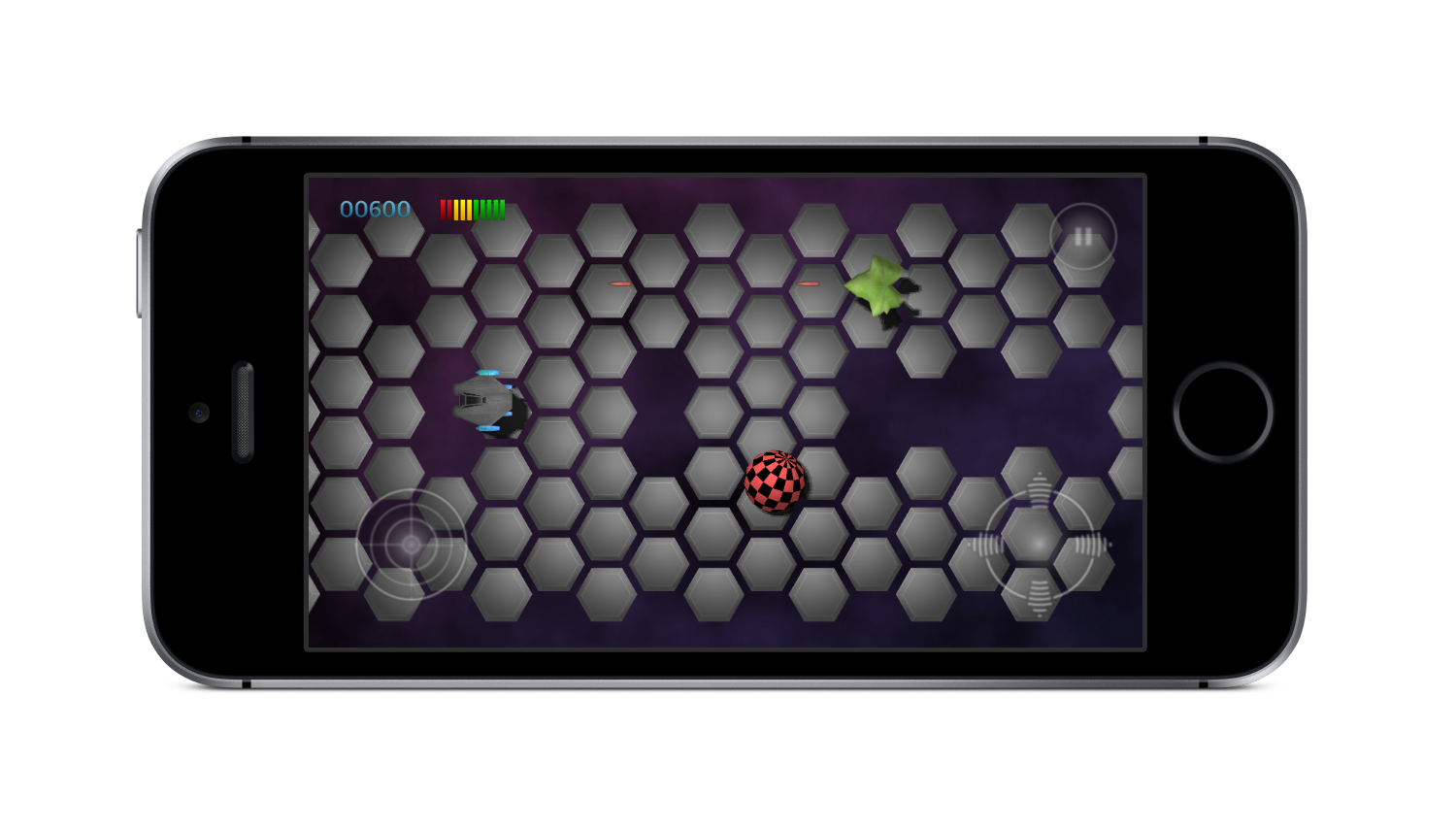 Ocram one on the iPhone SE